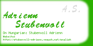 adrienn stubenvoll business card